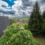 Rhön-Auszeit, moderne Ferienwohnungen für Naturliebhaber / Aussicht Balkon